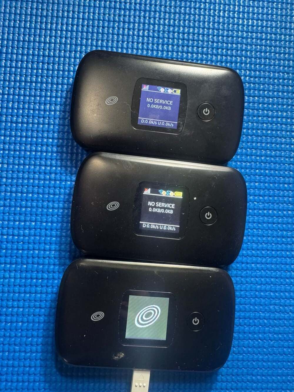 Lot of 3 Moxee K779HSDL Mobile Hotspot Black